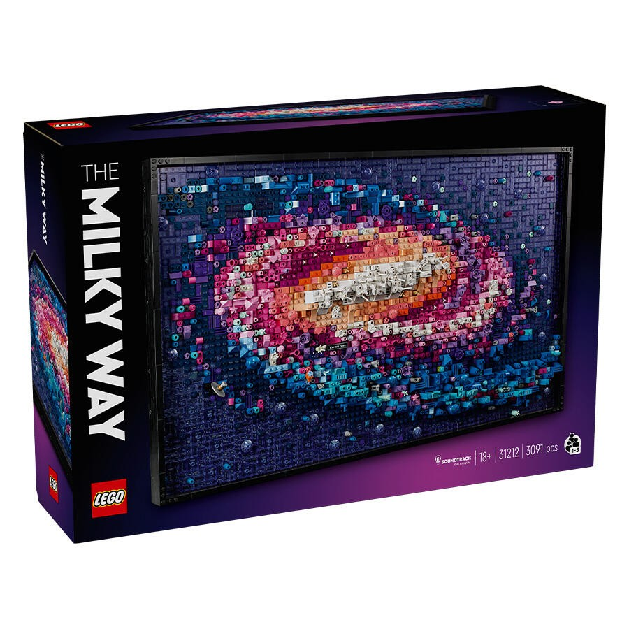 【みゅみゅ 】 LEGO Art 31212 The Milky Way Galaxy | My Toy Shop